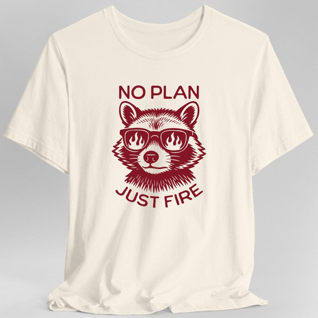 No Plan Just Fire D&D T-shirt
