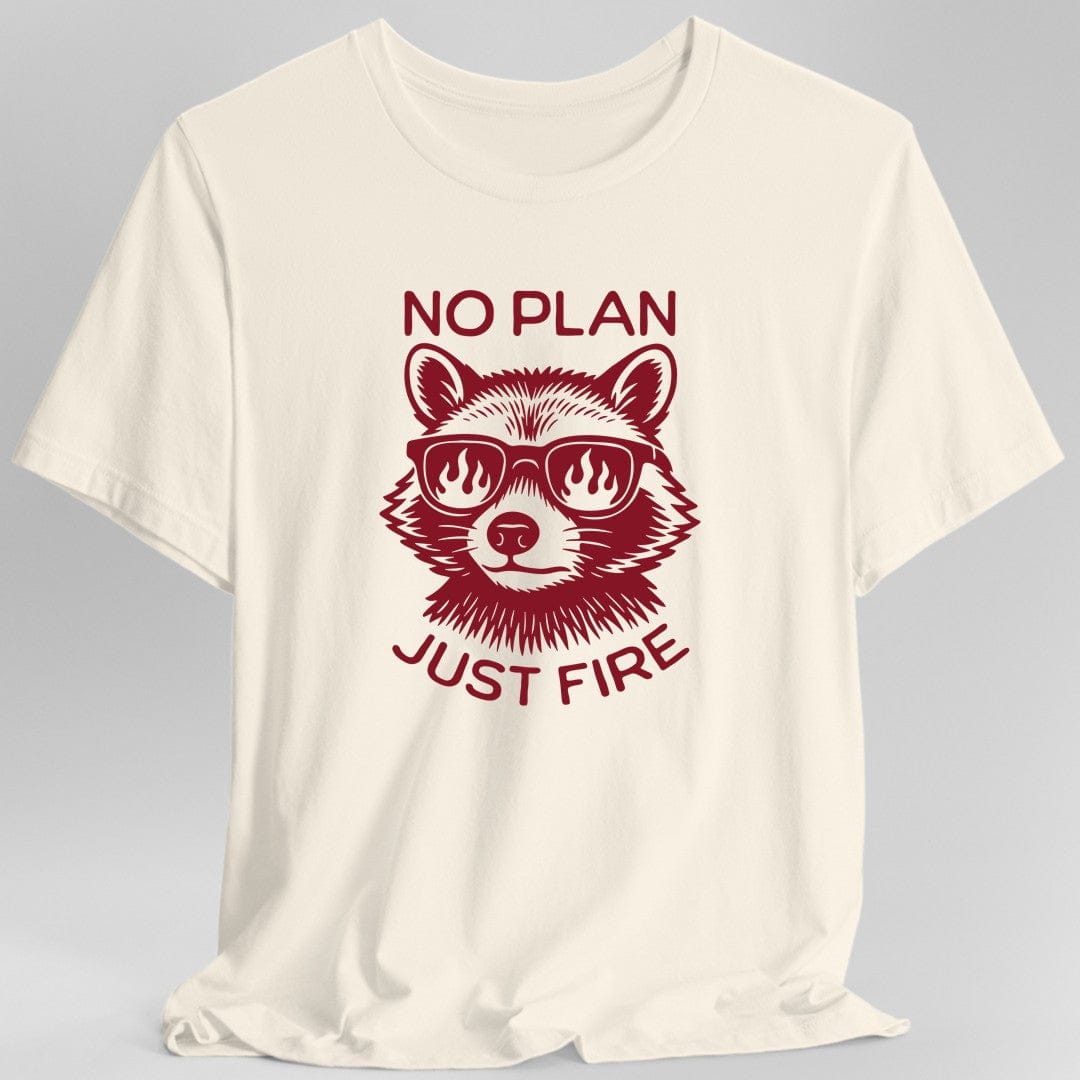 No Plan Just Fire D&D T-shirt