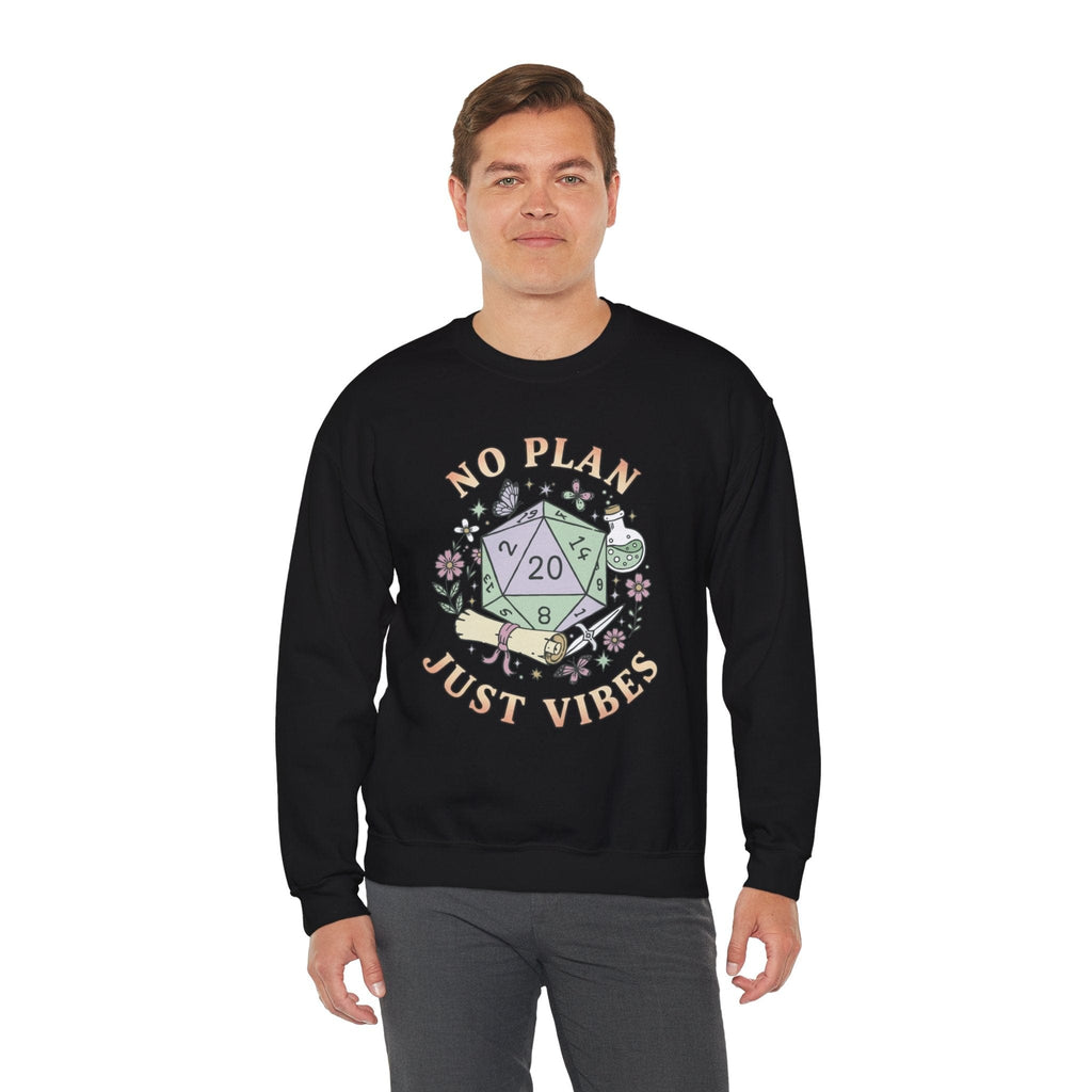 No Plan Just Vibes D&D Sweatshirt