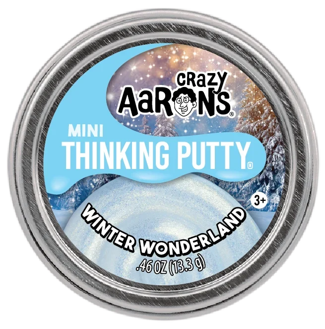 Crazy Aaron's: Thinking Putty Mini Tin Winter Wonderland