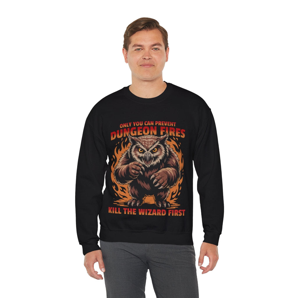 Only You Can Prevent Dungeon Fires Funny D&D Sweatshirt