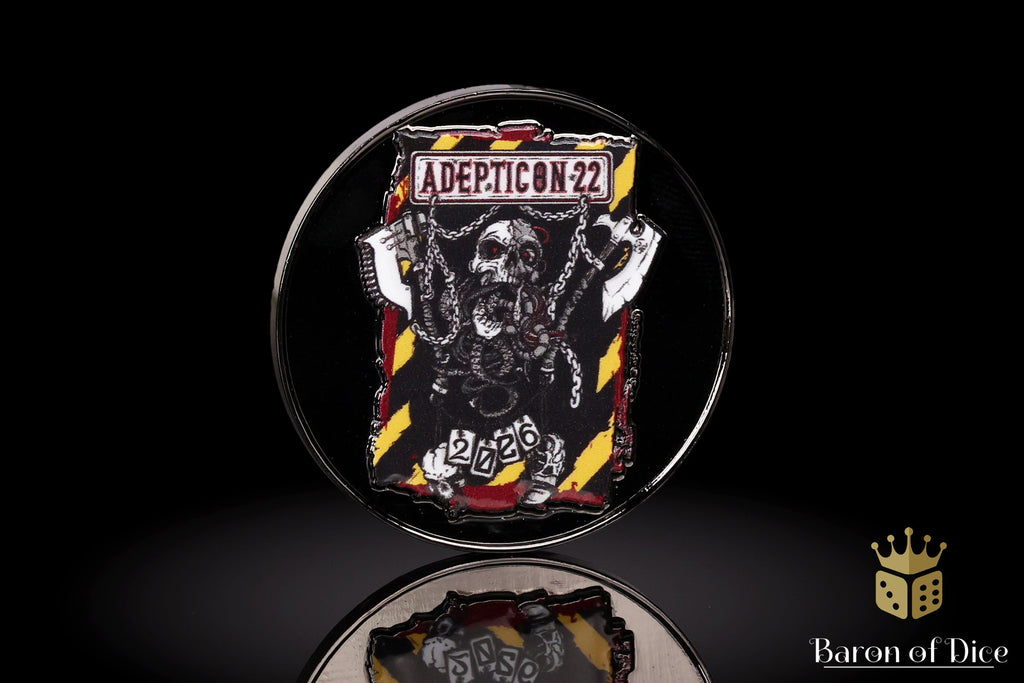 Adepticon 2026 | Wargaming & Datasheet Box | Baron's Coin™ Compatible