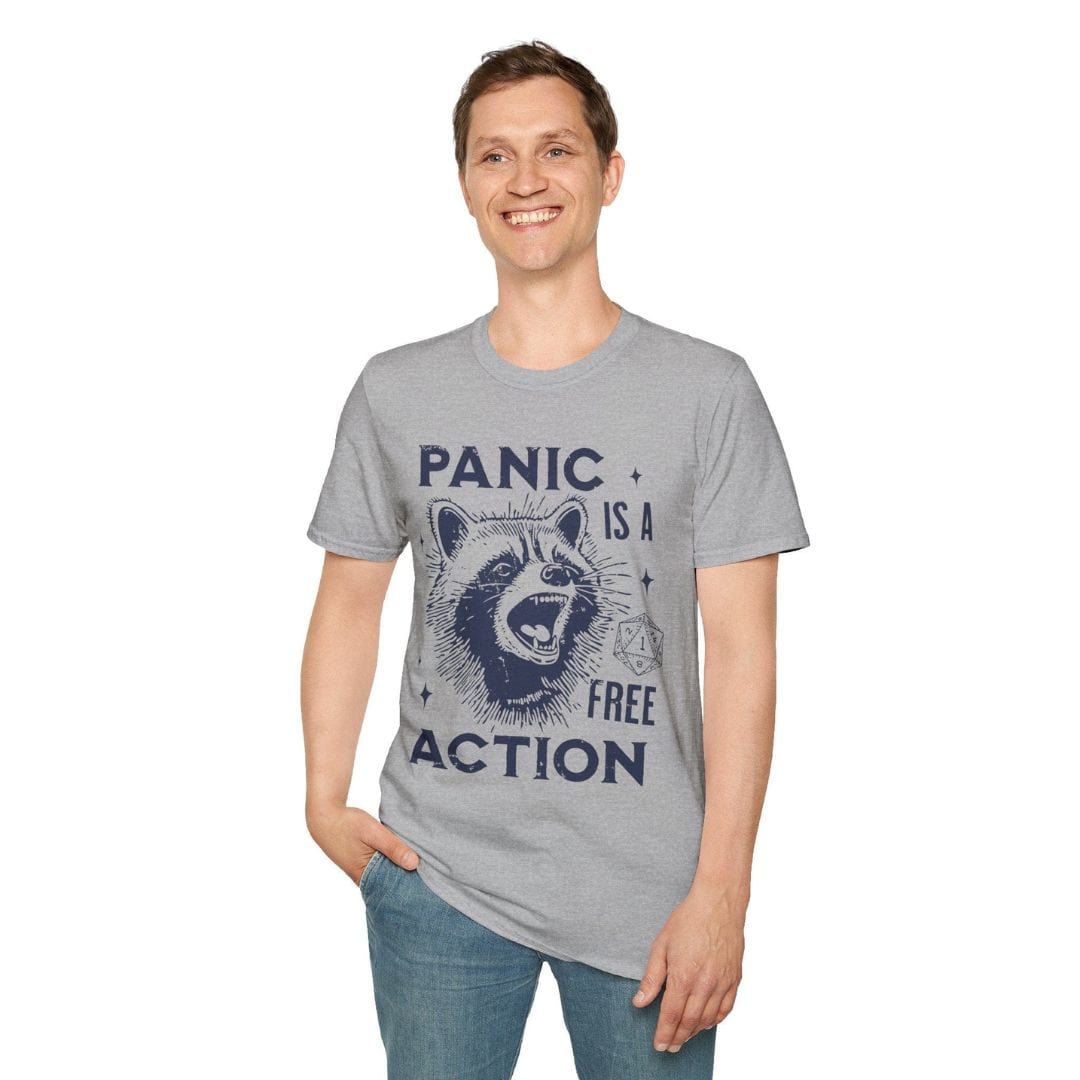 Panic Is A Free Action Shirt