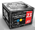 AK Interactive: Real Colors - Complementary Clear Colors Set (RCS23)