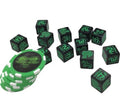 Shadowrun RPG: Dice & Edge Tokens - Green (6E)