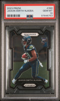 Graded 2023 Panini Prizm Jaxon Smith-Njigba #390 Rookie RC Football Card PSA 10 Gem Mint