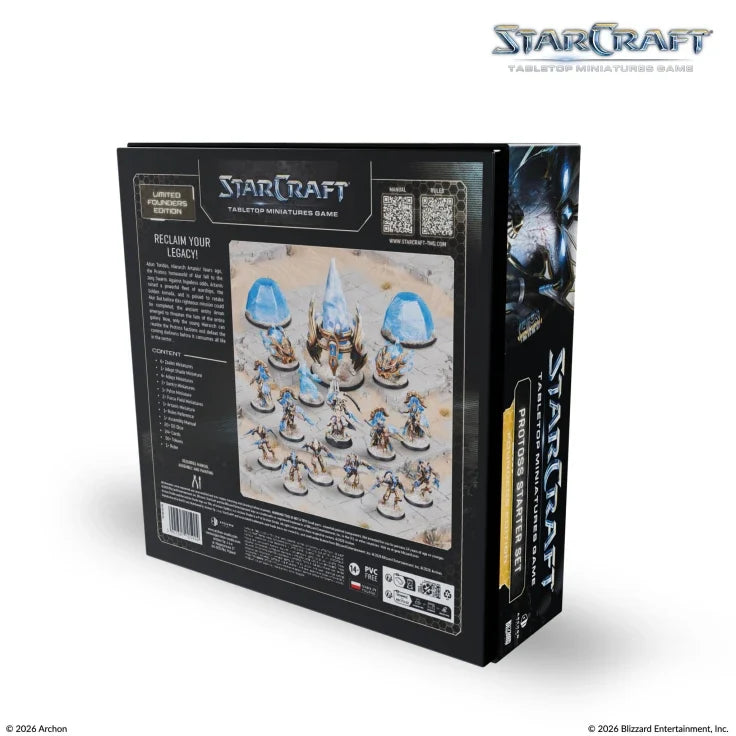 StarCraft The Miniatures Game: Protoss: Starter Set: Founders Edition