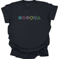 Row of Dice T-Shirt - Comfort Colors