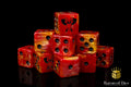 Skull Grinders Dice - Fiery Hell