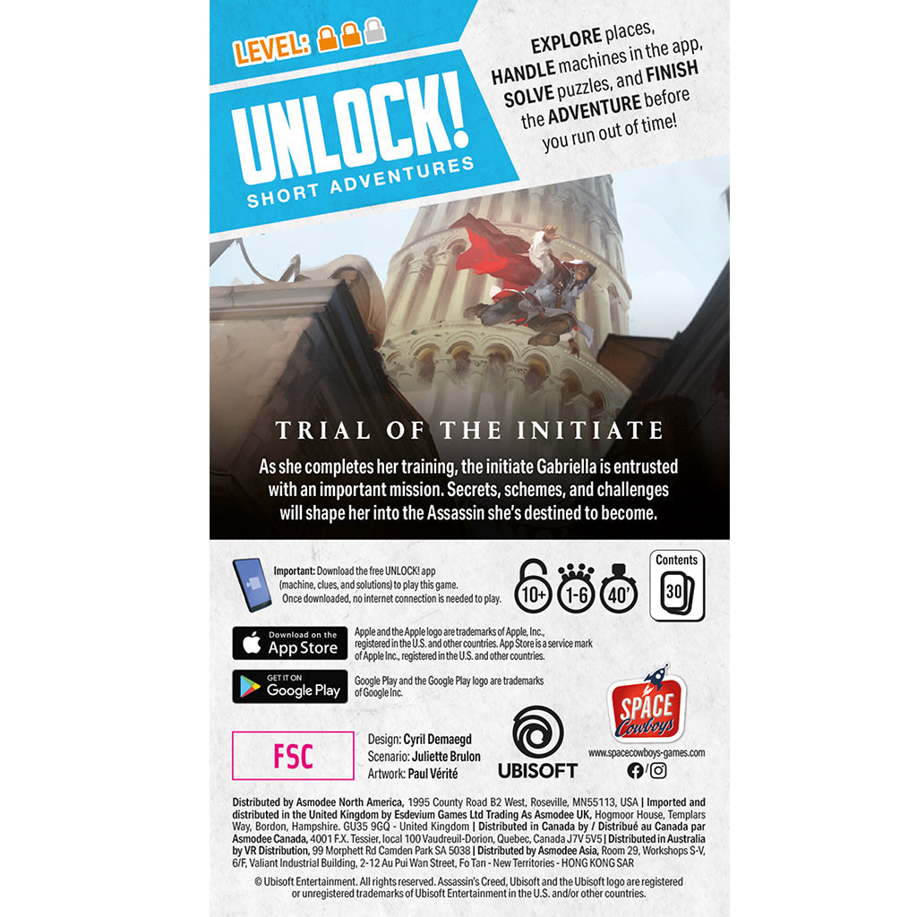 UNLOCK! Short Adventures: Assassin's Creed
