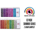 13 Color Shimmer Metallic Flakes Variety Pack Set