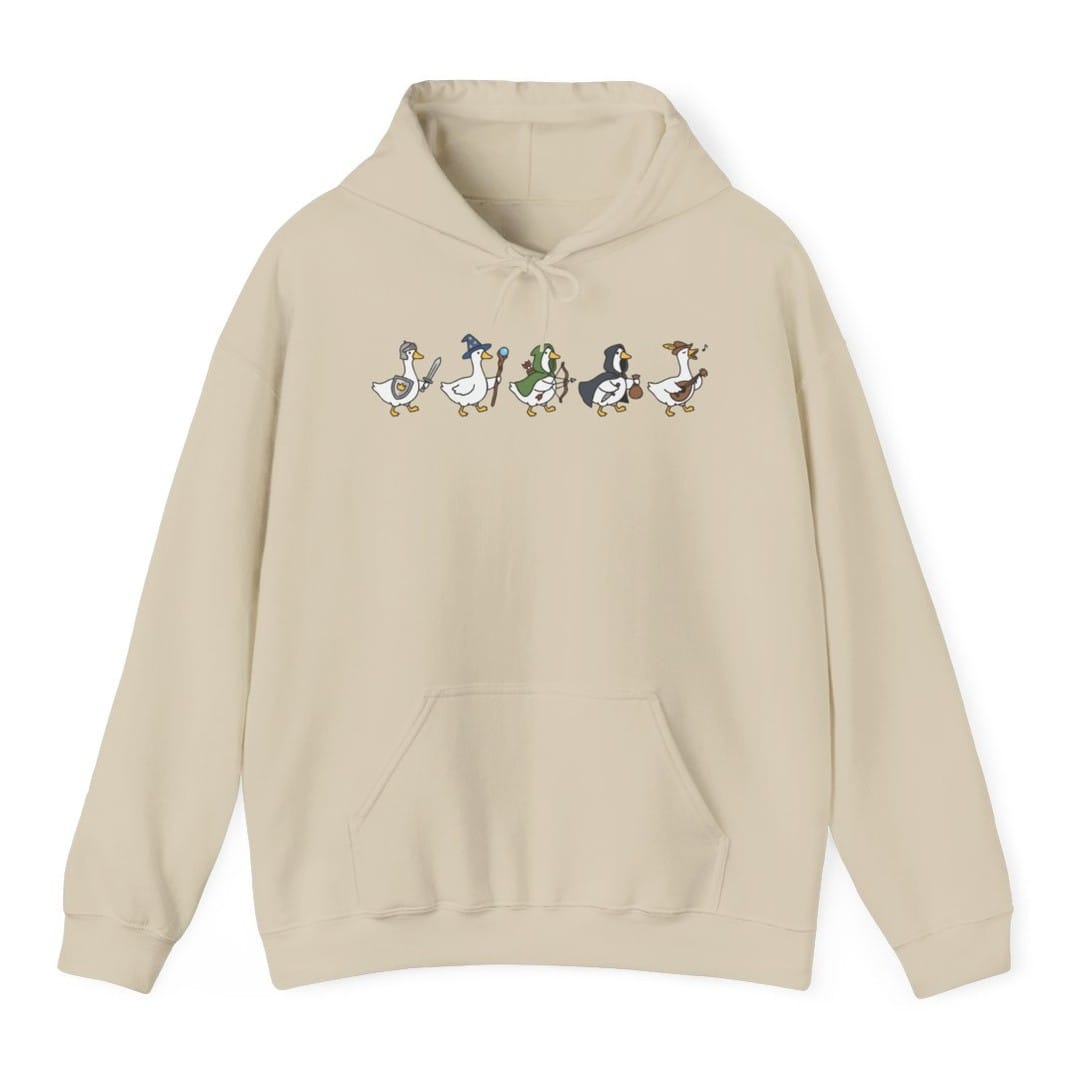 Silly Goose Adventurers Funny D&D Hoodie
