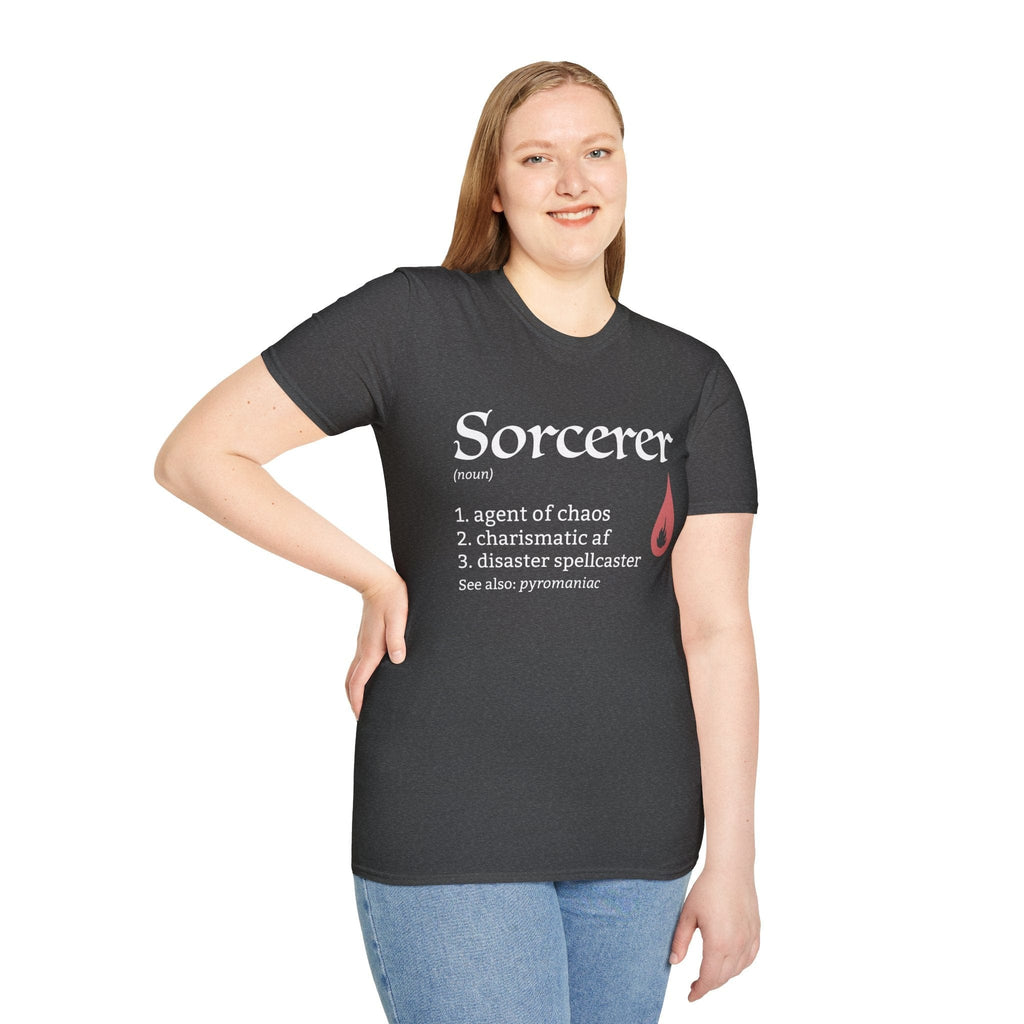 Sorcerer Class Definition D&D T-Shirt
