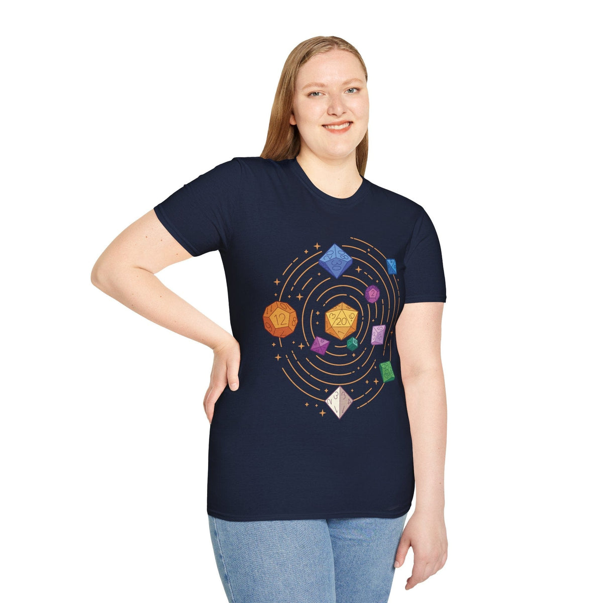 Space Dice Solar System T-shirt