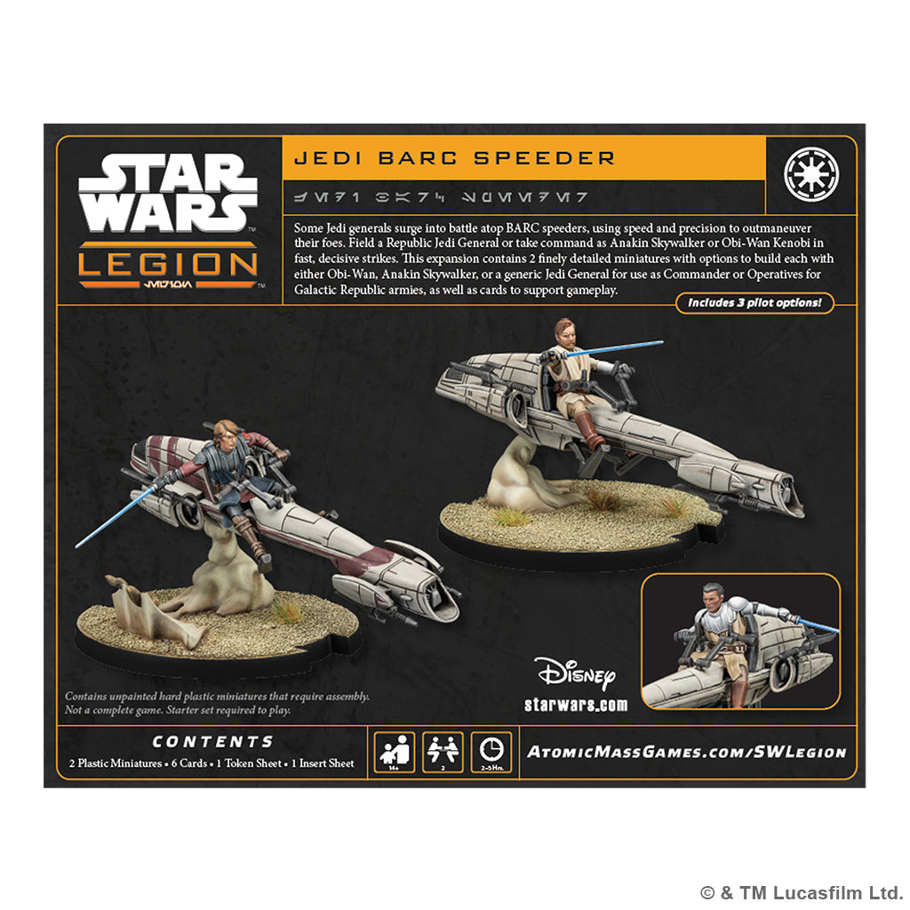 Star Wars: Legion – Jedi BARC Speeder