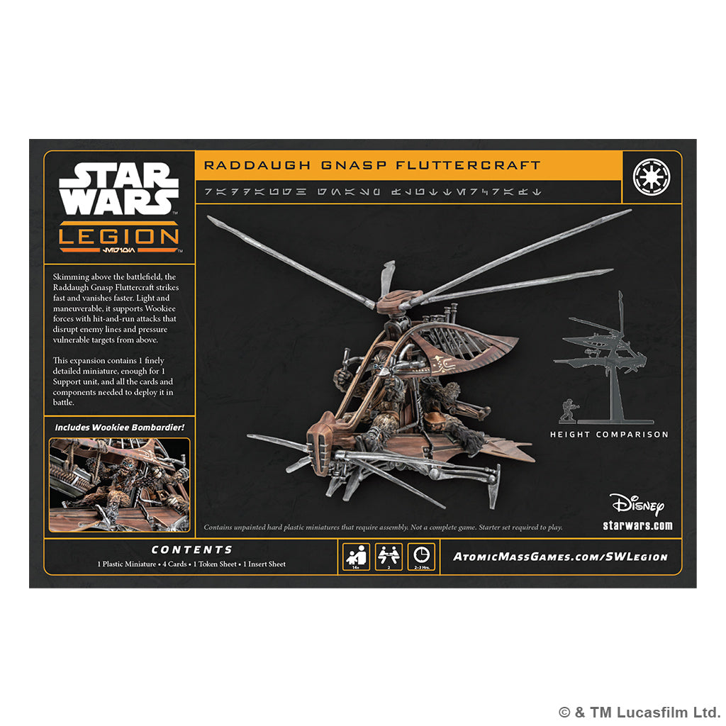 Star Wars Legion: Raddaugh Gnasp Fluttercraft