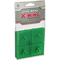 Star Wars X-Wing 1st Edition: Green Bases and Pegs