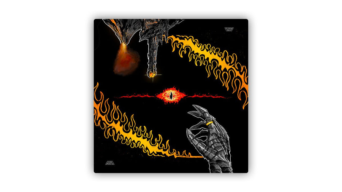 The Ring Bearer 2 Player Cloth Playmat