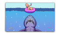 The Shark Playmat