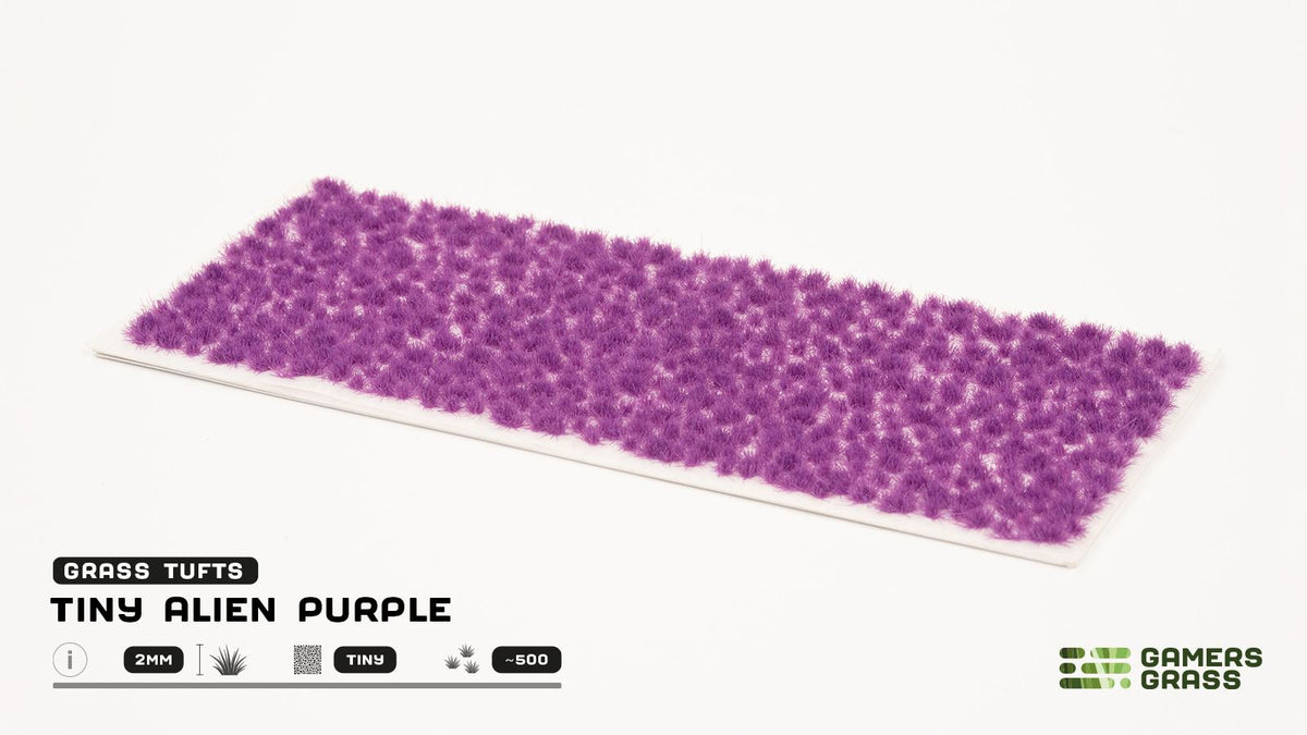 Gamers Grass | Tiny Tufts | Alien Purple