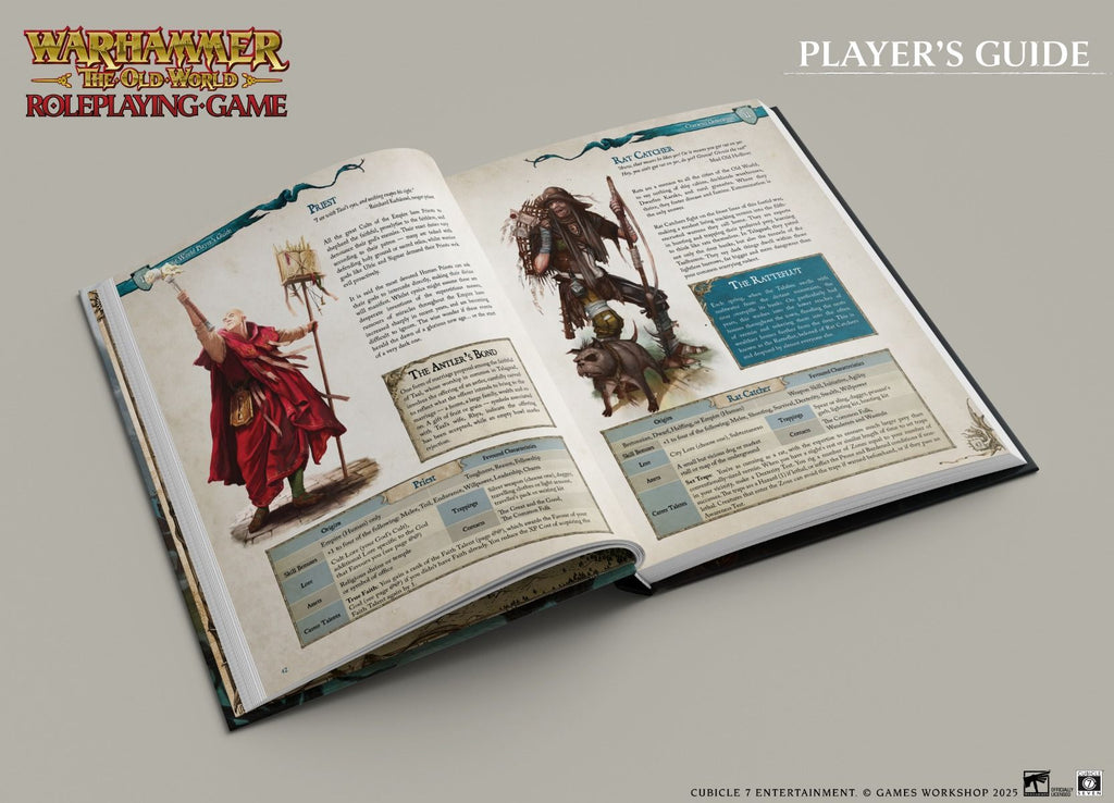 Warhammer: The Old World RPG - Player's Guide (Hardcover)