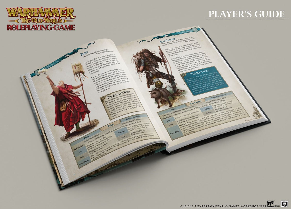 Warhammer: The Old World RPG - Player's Guide (Hardcover)