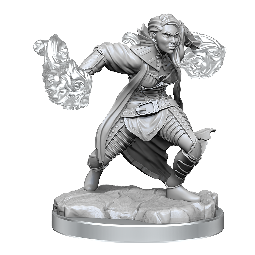 D&D: Nolzur's Marvelous Miniatures - Half-Elf Warlock