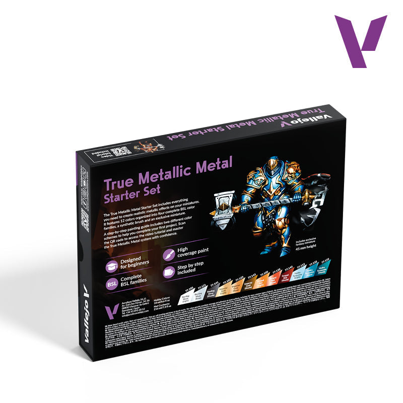 Vallejo True Metallic Metal: Starter Set