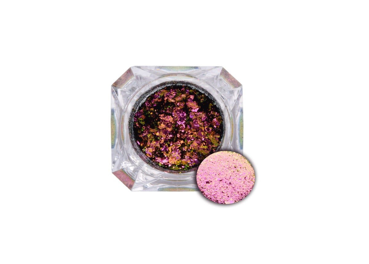 Wabi-Sabi Ultrashift Red Green Gold Chameleon Flakes
